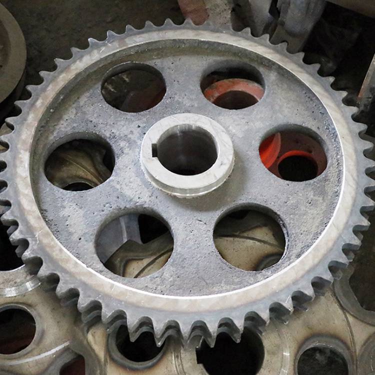 td160斗式提升機(jī)鏈輪頭輪礦用輸送機(jī)用鑄鋼齒輪