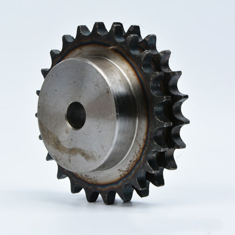 梔司 雙排鏈輪帶臺階6分12a鏈輪加工定做鏈輪齒輪搭配雙排鏈條12至30