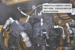 滿足國三排放 換裝標履帶 約翰迪爾e360sc挖掘機下線